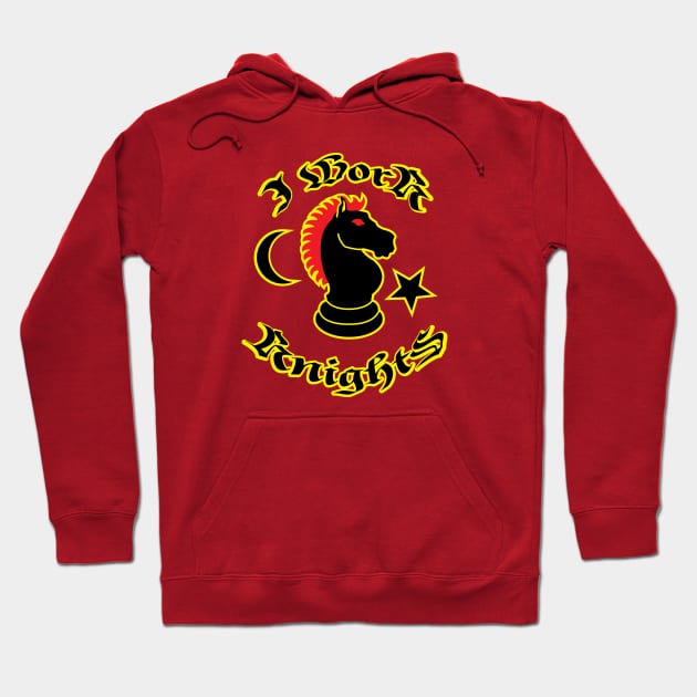 I work Knights Hoodie by PeregrinusCreative